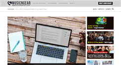 Desktop Screenshot of musicngear.com
